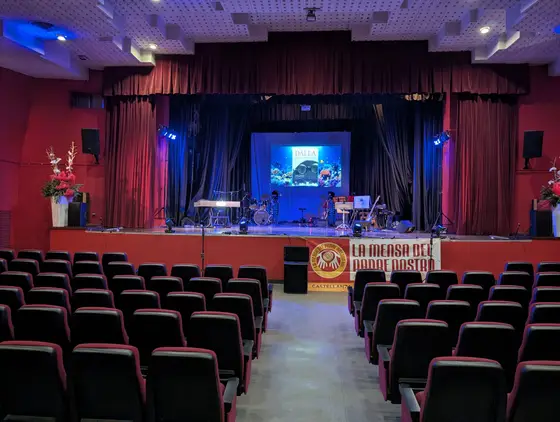 Il Cinema Teatro di Via Dante a Castellanza pronto per lo spettacolo